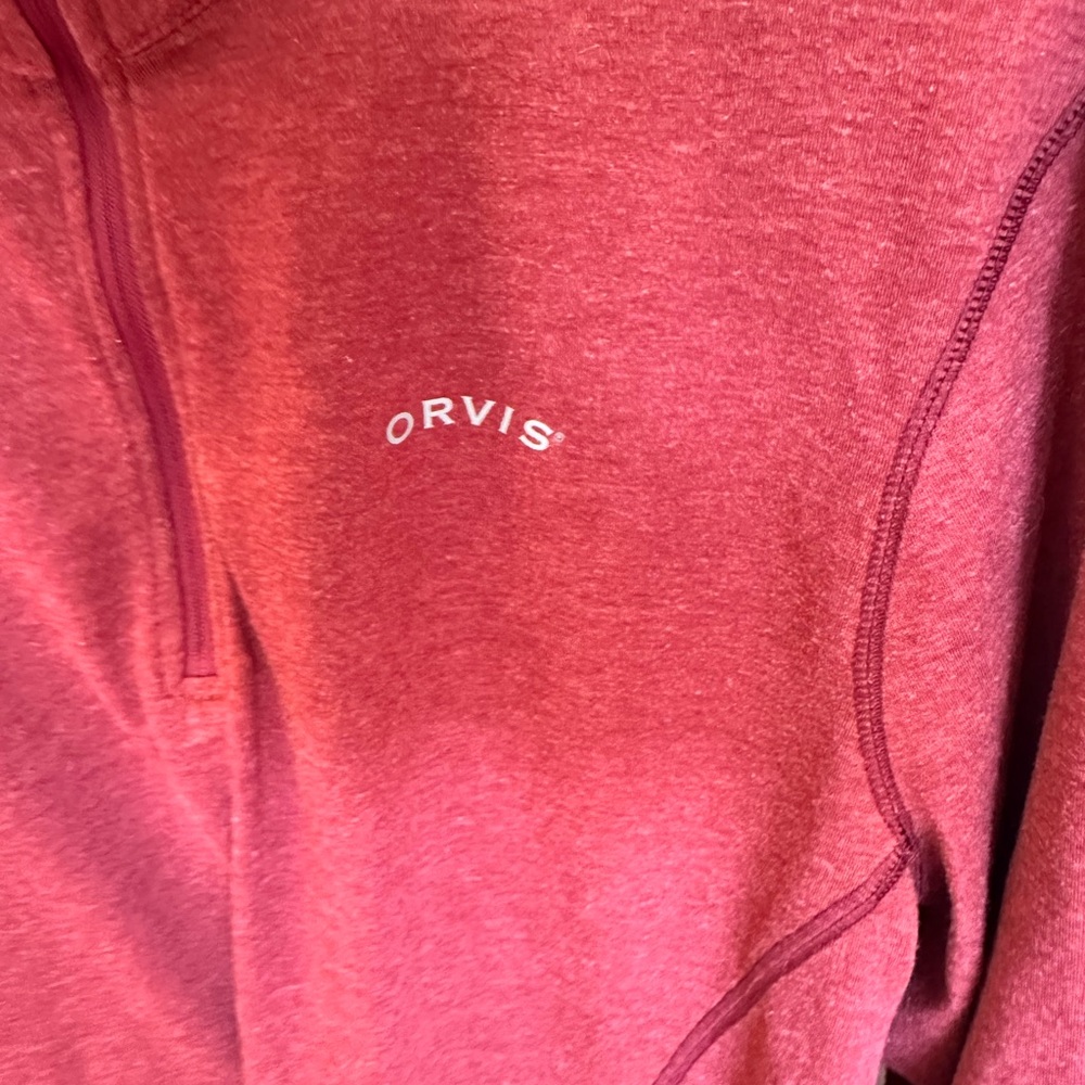 Orvis Red Zip-Up Jacket - image 5